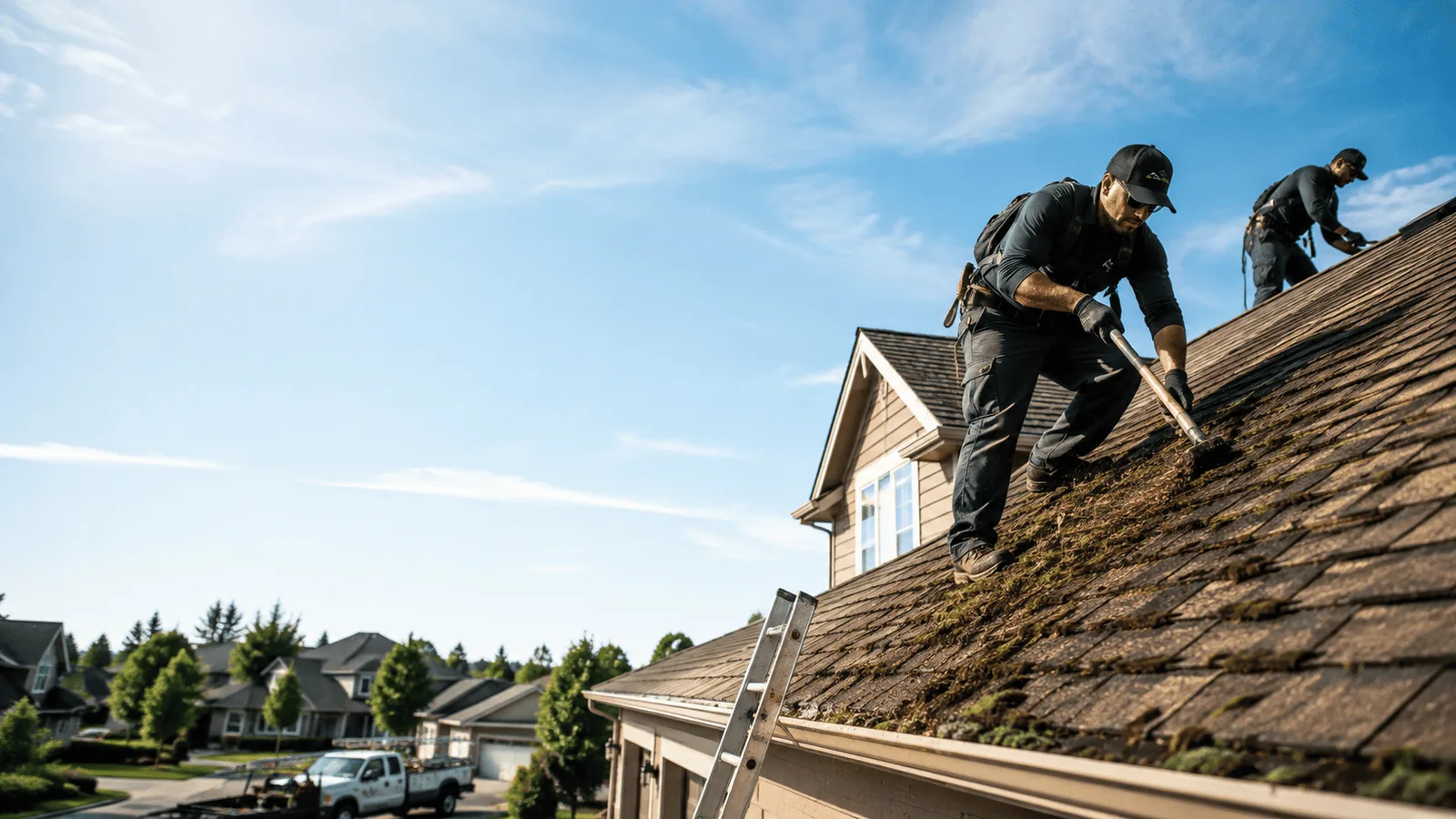 Roof Moss Removal in Sudan, TX near me
